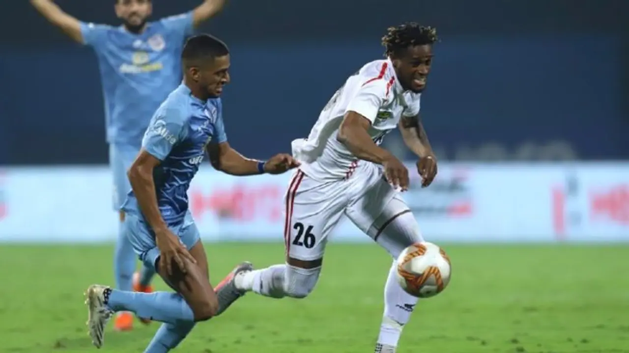 നോര്ത്ത് ഈസ്റ്റിന്റെ ജമൈക്കന് കരുത്ത്; ഡെഷോണ് ബ്രൗണ് കളിയിലെ താരം നോര്ത്ത് ഈസ്റ്റിന്റെ ജമൈക്കന് കരുത്ത്; ഡെഷോണ് ബ്രൗണ് കളിയിലെ താരം