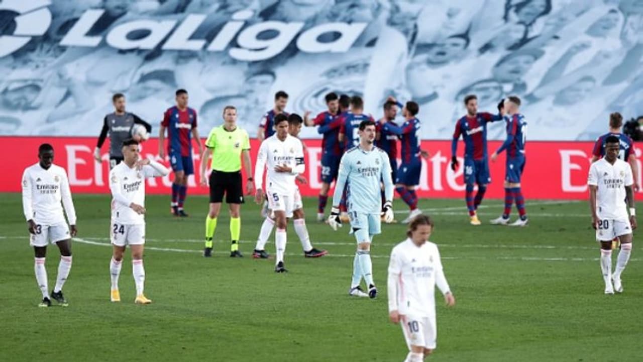 മാഞ്ചസ്റ്റര് സിറ്റി കുതിപ്പ് തുടരുന്നു; റയലിന് ലെവാന്റെയുടെ ഷോക്ക് മാഞ്ചസ്റ്റര് സിറ്റി കുതിപ്പ് തുടരുന്നു; റയലിന് ലെവാന്റെയുടെ ഷോക്ക്