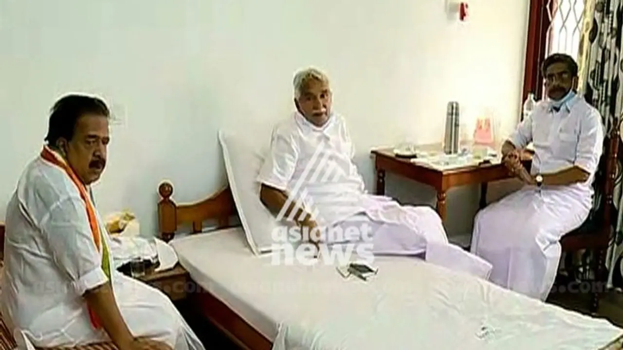 നേമവും വീക്ഷണവും? ഉമ്മൻചാണ്ടിയുമായി അടച്ചിട്ട മുറിയിൽ നിർണായക ചർച്ച നടത്തി മുല്ലപ്പള്ളിയും ചെന്നിത്തലയും