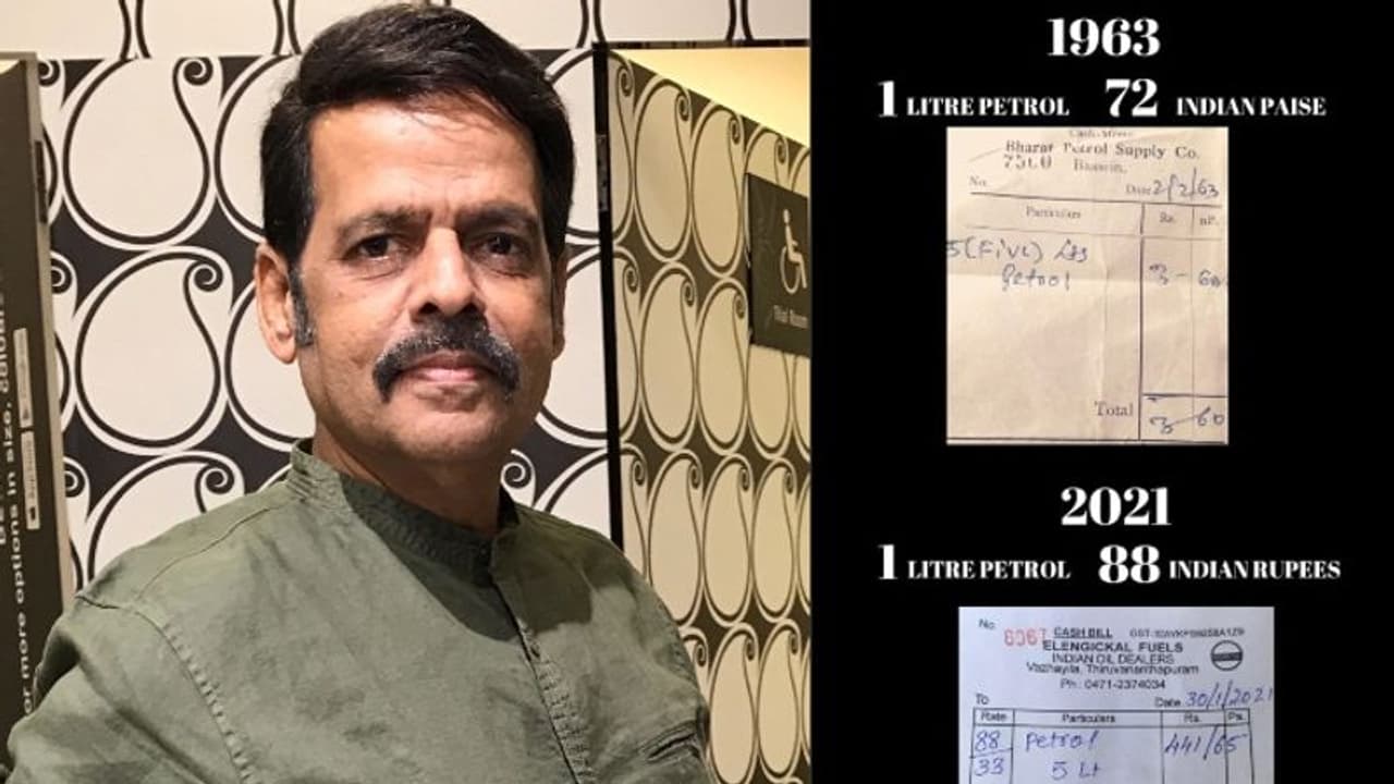 'സെഞ്ചുറി സൂണ്, നമ്മള് പുരോഗമിക്കുന്നില്ലെന്ന് ആരു പറഞ്ഞു'? ഇന്ധനവില വര്ധനവില് ബാലചന്ദ്ര മേനോന് 'സെഞ്ചുറി സൂണ്, നമ്മള് പുരോഗമിക്കുന്നില്ലെന്ന് ആരു പറഞ്ഞു'? ഇന്ധനവില വര്ധനവില് ബാലചന്ദ്ര മേനോന്