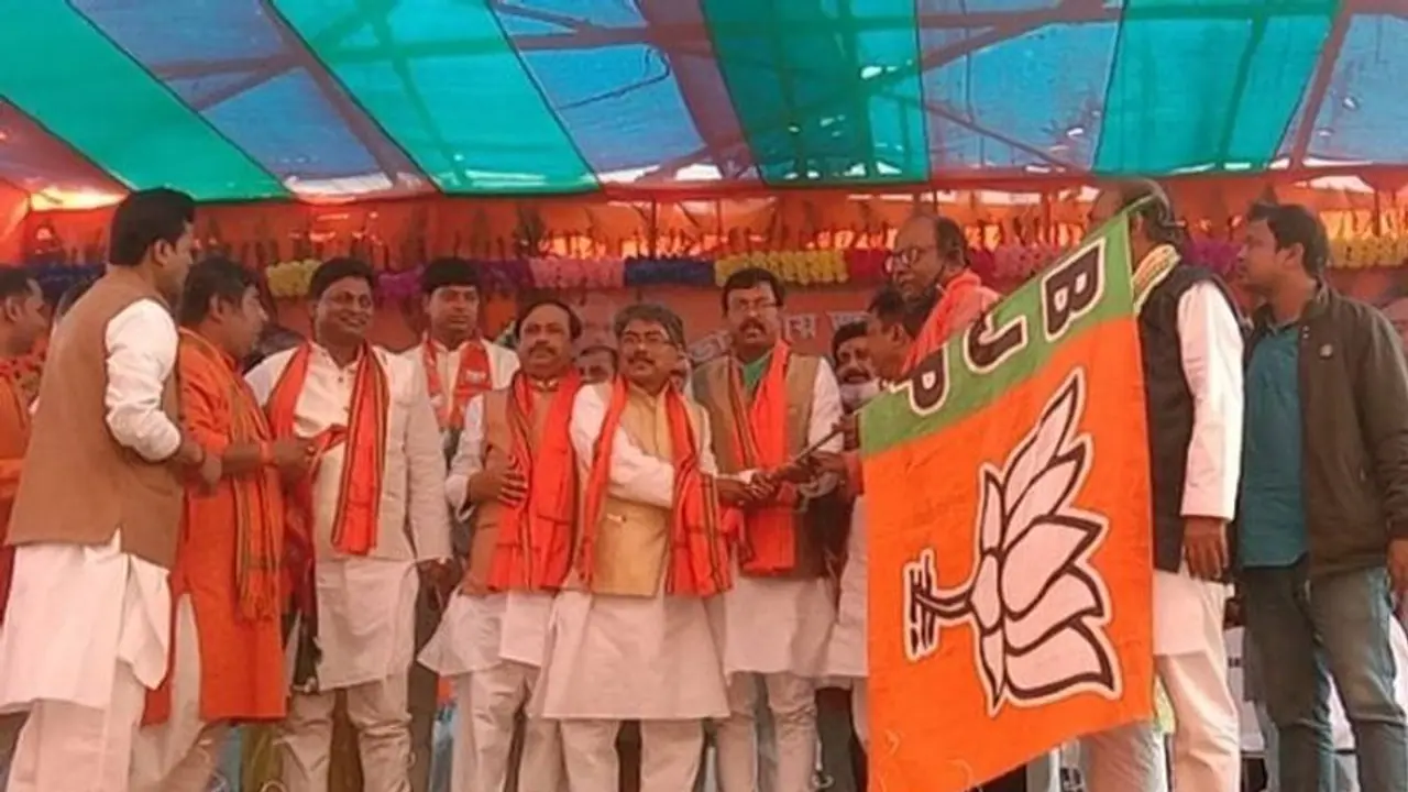 ರಾಜೀನಾಮೆ ನೀಡಿದ 24 ಗಂಟೆಯಲ್ಲೇ ಶಾಸಕ ಬಿಜೆಪಿಗೆ ಸೇರ್ಪಡೆ..! ರಾಜೀನಾಮೆ ನೀಡಿದ 24 ಗಂಟೆಯಲ್ಲೇ ಶಾಸಕ ಬಿಜೆಪಿಗೆ ಸೇರ್ಪಡೆ..!