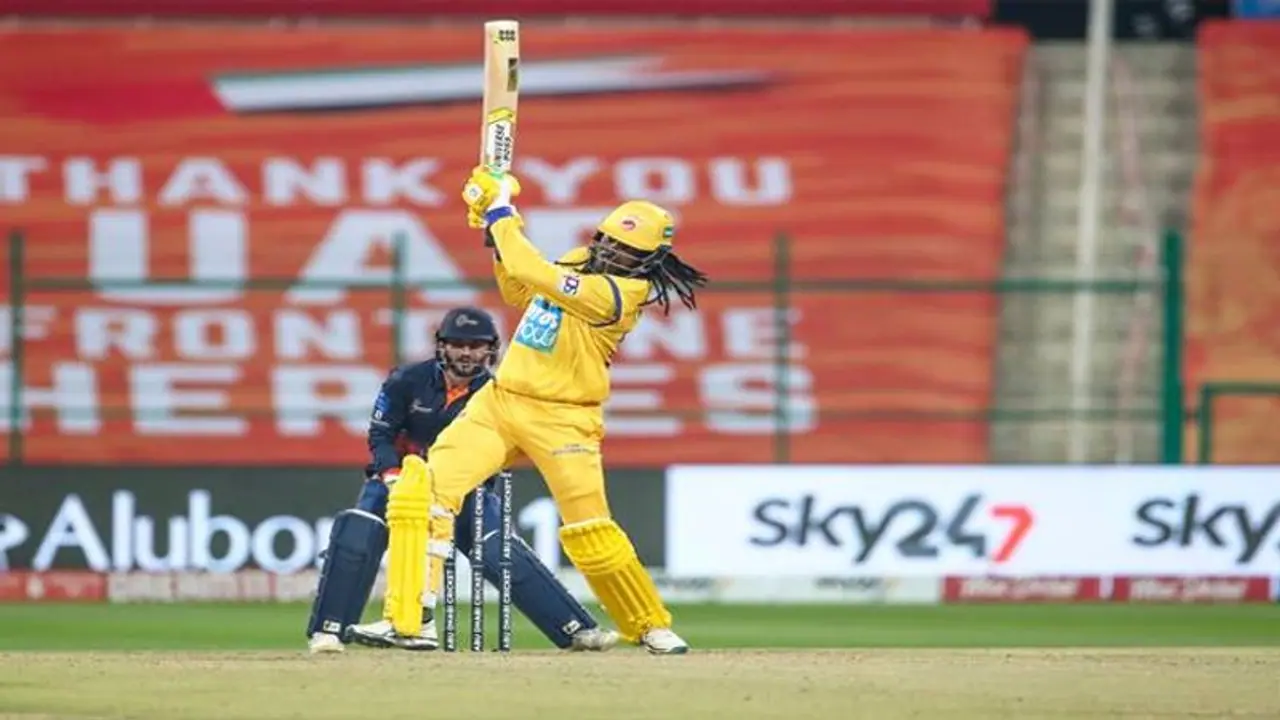 T 10 League: गेल ने बिगाड़ा मराठा अरेबियंस का खेल, मात्र 2 ओवर में ठोक डाली फिफ्टी T 10 League: गेल ने बिगाड़ा मराठा अरेबियंस का खेल, मात्र 2 ओवर में ठोक डाली फिफ्टी