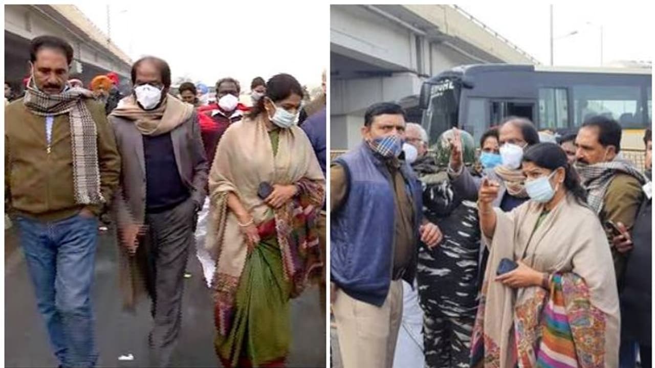 കോൺഗ്രസ് ഇതര പ്രതിപക്ഷ എംപിമാർ ഗാസിപ്പൂർ അതിർത്തിയിൽ, കർഷകരെ കാണാനായില്ല; എംബസികൾക്ക് നിർദ്ദേശവുമായി കേന്ദ്രം കോൺഗ്രസ് ഇതര പ്രതിപക്ഷ എംപിമാർ ഗാസിപ്പൂർ അതിർത്തിയിൽ, കർഷകരെ കാണാനായില്ല; എംബസികൾക്ക് നിർദ്ദേശവുമായി കേന്ദ്രം