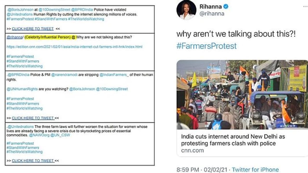 రైతులకు గ్రేటా థన్బెర్గ్ మద్ధతు: ఆ ఫైళ్లలో.. భారత వ్యతిరేక కుట్రకు టూల్కిట్ రైతులకు గ్రేటా థన్బెర్గ్ మద్ధతు: ఆ ఫైళ్లలో.. భారత వ్యతిరేక కుట్రకు టూల్కిట్