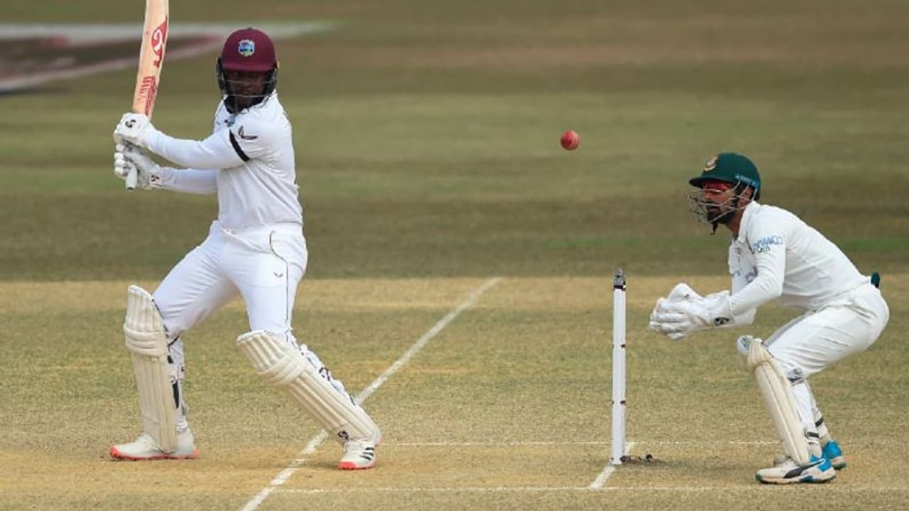 2ನೇ ಟೆಸ್ಟ್: ಬಾಂಗ್ಲಾ ವಿರುದ್ಧ ವಿಂಡೀಸ್ ಮೇಲುಗೈ 2ನೇ ಟೆಸ್ಟ್: ಬಾಂಗ್ಲಾ ವಿರುದ್ಧ ವಿಂಡೀಸ್ ಮೇಲುಗೈ