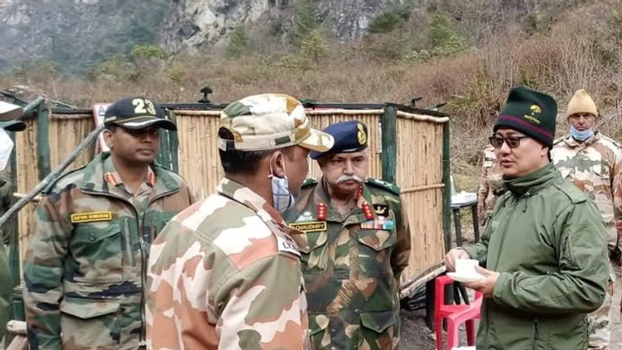 'Border people are sentinels, past blunders being cleared'