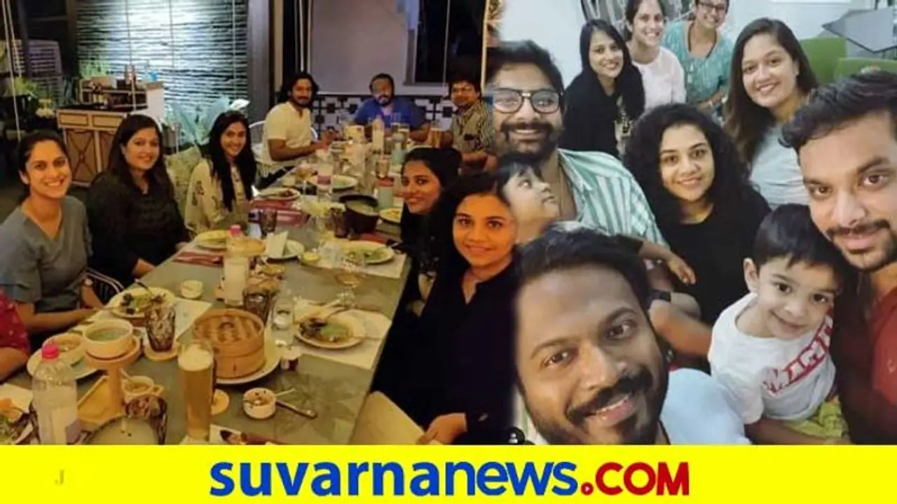 ತಿಂಗಳ ನಂತರ ಸ್ನೇಹಿತರ ಜೊತೆ ಕಾಣಿಸಿಕೊಂಡ ಮೇಘನಾ ರಾಜ್!