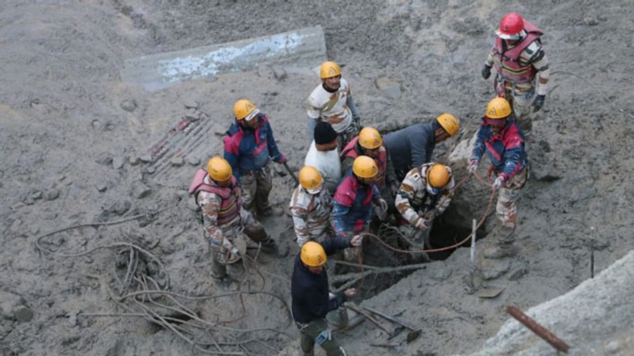 ఉత్తరాఖండ్ టన్నెల్ వద్ద సహాయక చర్యలు: 3 రోజులుగా వేచి చూస్తున్న కుక్క ఉత్తరాఖండ్ టన్నెల్ వద్ద సహాయక చర్యలు: 3 రోజులుగా వేచి చూస్తున్న కుక్క