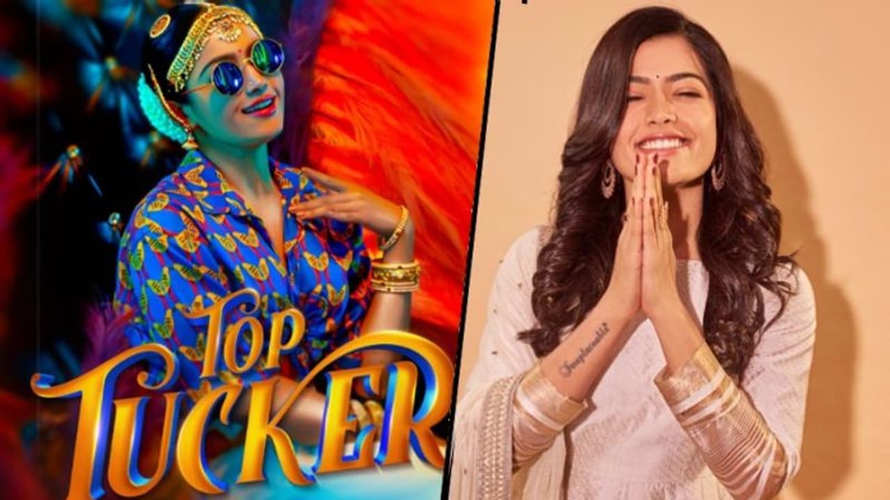 Rashmika Mandanna looks stunning in colourful avtar as Top Tucker's teaser with Badshah releases Rashmika Mandanna looks stunning in colourful avtar as Top Tucker's teaser with Badshah releases
