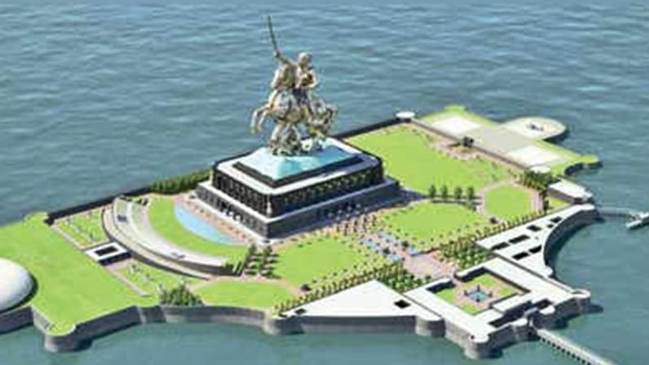 Maharashtra mulls undersea rail link to Chhatrapati Shivaji Memorial in Arabian Sea Maharashtra mulls undersea rail link to Chhatrapati Shivaji Memorial in Arabian Sea