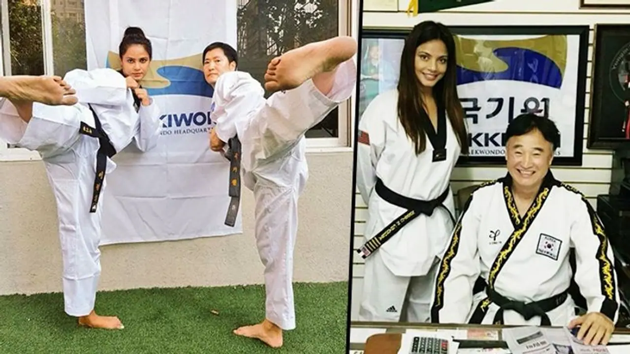 International taekwondo champion: Neetu Chandra will soon flaunt her skill in 'Never Back Down: Revolt' International taekwondo champion: Neetu Chandra will soon flaunt her skill in 'Never Back Down: Revolt'