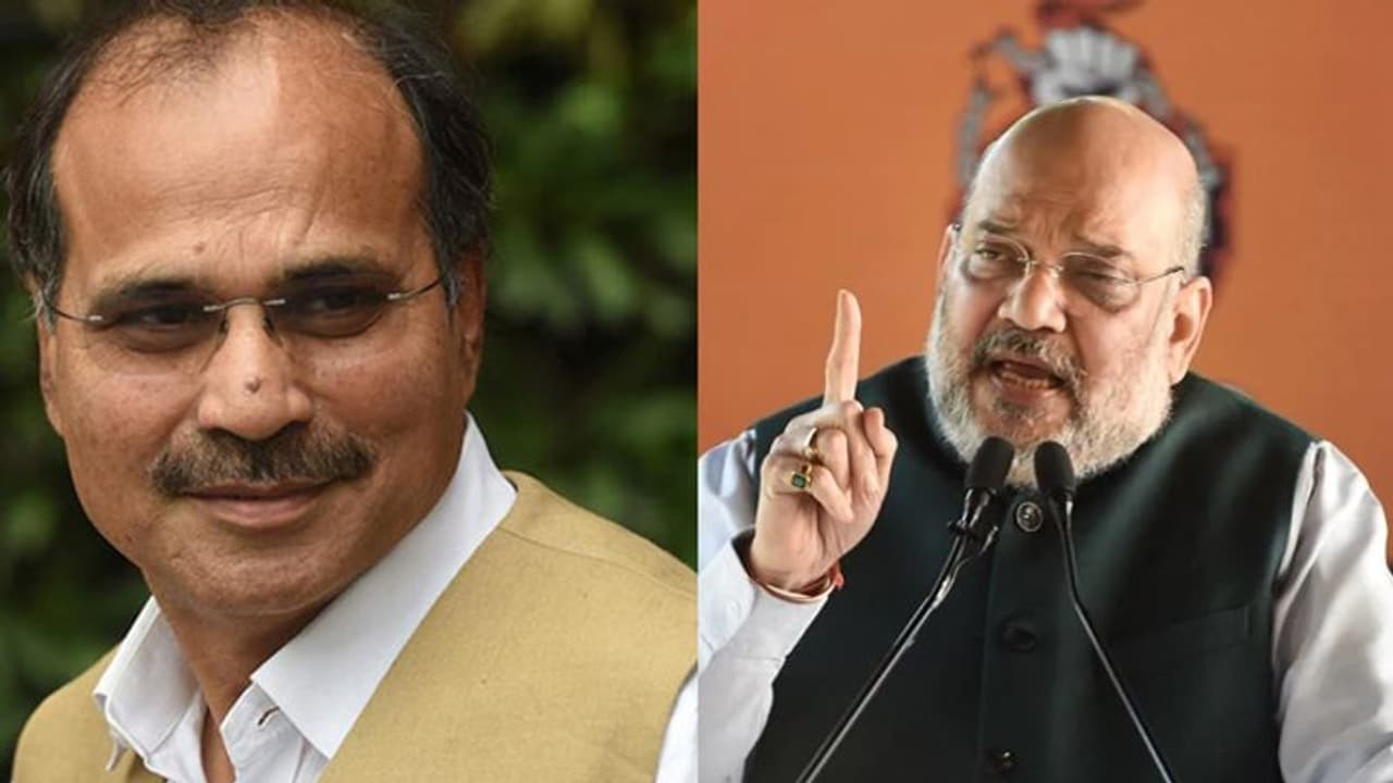 <p>While making a statement in Lok Sabha, Shah slammed Adhir Ranjan Chowdhury over his claim that he violated the dignity of Shantiniketan by sitting on the chair of Rabindranath Tagore.<br />
&nbsp;</p>
