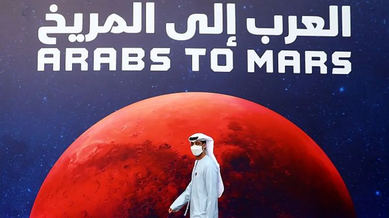 'Hope' floats over Mars, celebrations erupt in UAE