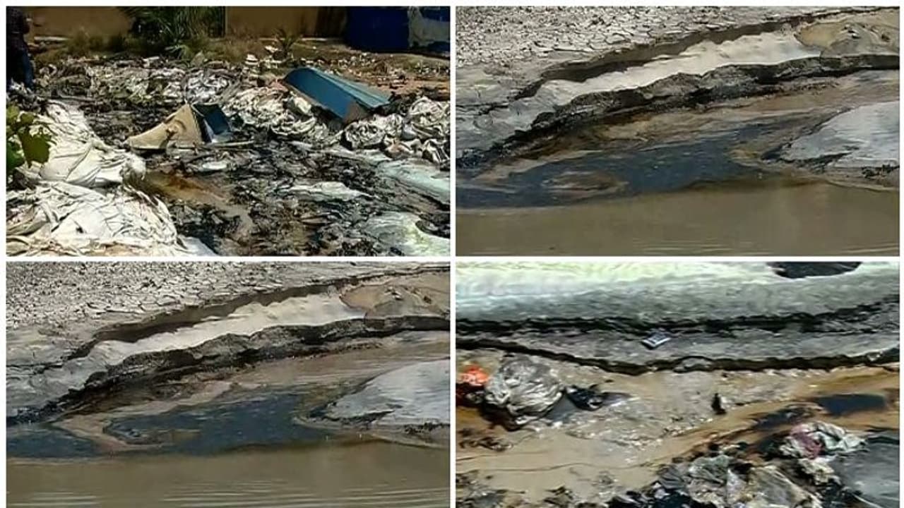 ടൈറ്റാനിയം ഫാക്ടറിയിൽ നിന്ന് എണ്ണ ചോർന്നു; വേളി, ശംഖുമുഖം കടൽത്തീരങ്ങളിൽ പൊതുജനത്തിന് വിലക്ക് ടൈറ്റാനിയം ഫാക്ടറിയിൽ നിന്ന് എണ്ണ ചോർന്നു; വേളി, ശംഖുമുഖം കടൽത്തീരങ്ങളിൽ പൊതുജനത്തിന് വിലക്ക്