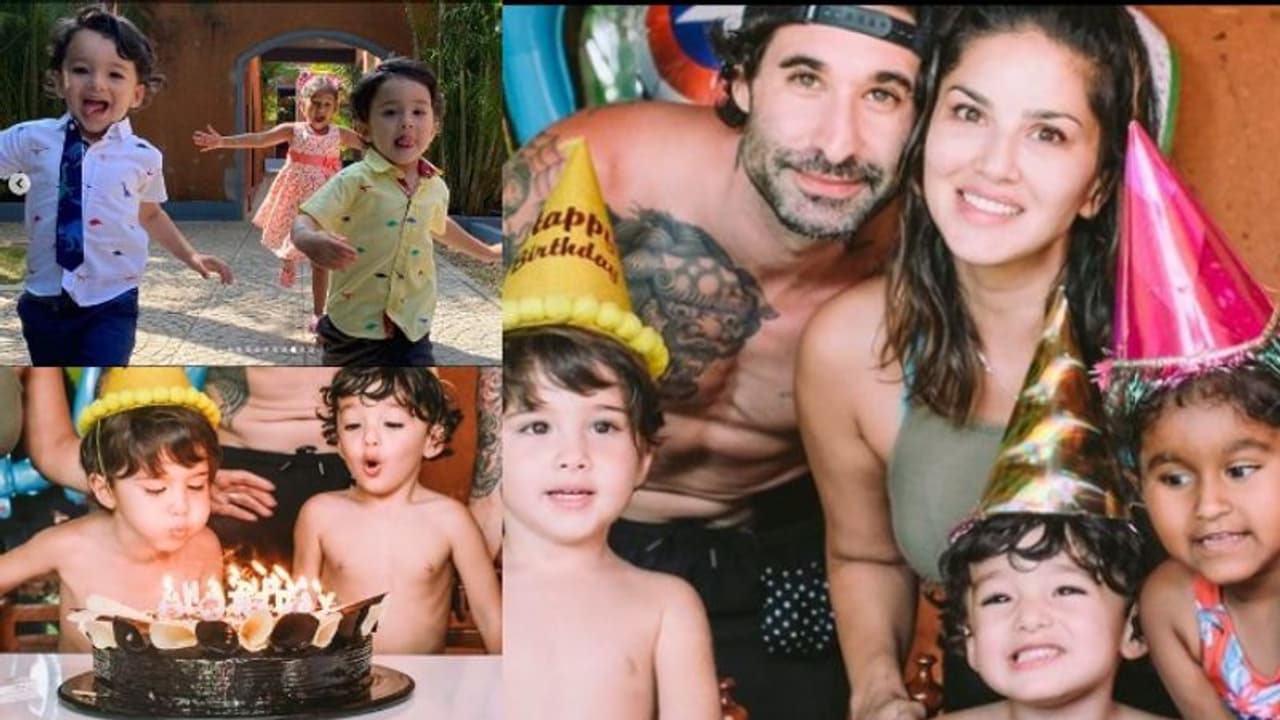 ‘നിങ്ങളെ കിട്ടയതാണ് ജീവിതത്തിലെ വലിയ അനുഗ്രഹം‘; കേരളത്തില്‍ മക്കളുടെ പിറന്നാൾ ആഘോഷമാക്കി സണ്ണി ലിയോൺ