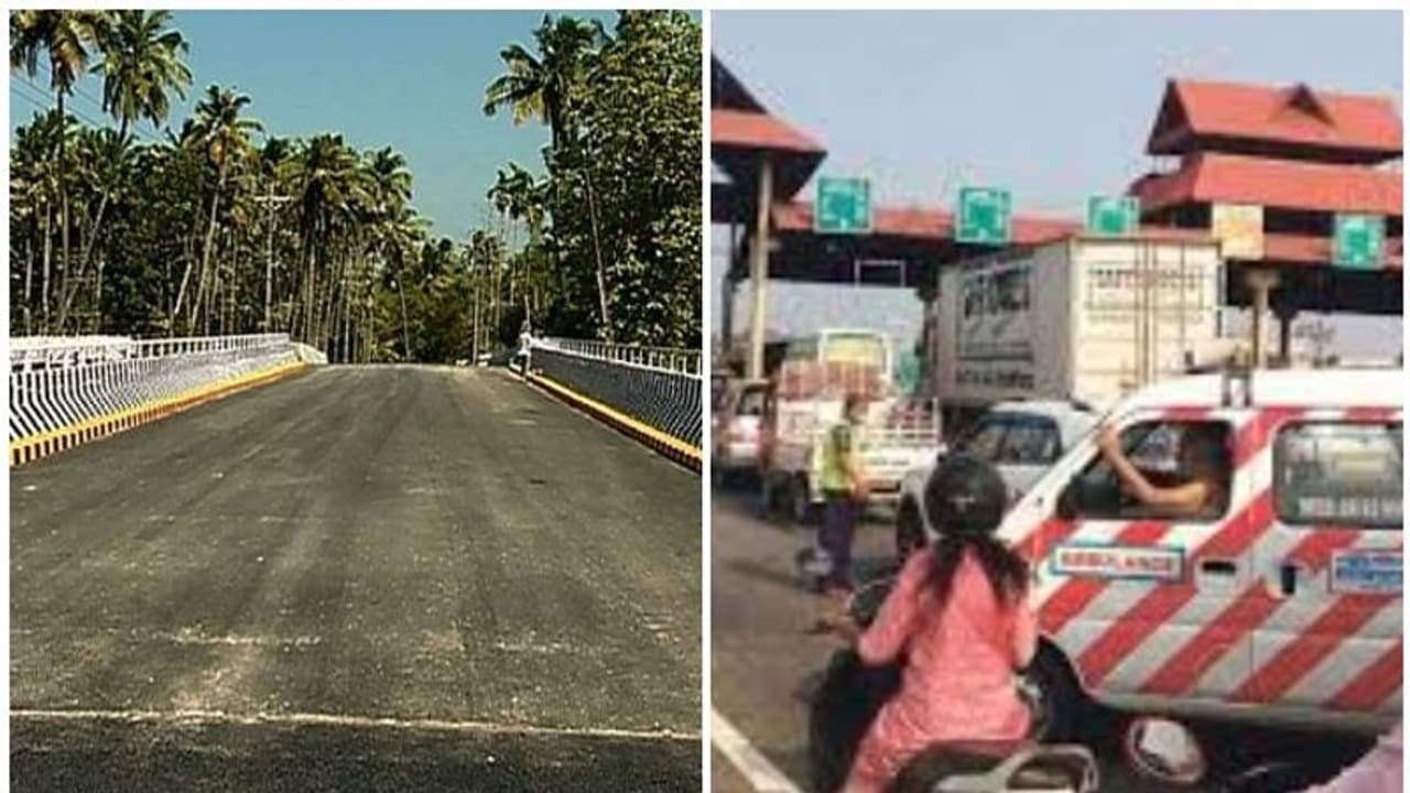 പാലിക്കേര ടോളടയ്‌ക്കാതെ കടന്നുപോവാനുള്ള സമാന്തരപാതയാവാനൊരുങ്ങി പുലക്കാട്ടുകര പാലം