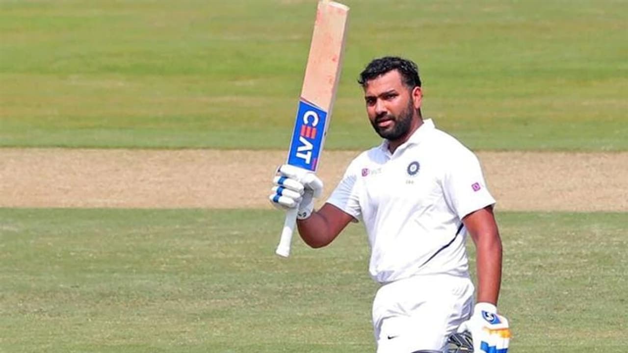 పింక్ బాల్ టెస్టు: రోహిత్ శర్మ హాఫ్ సెంచరీ... మూడో వికెట్కి విరాట్ కోహ్లీతో కలిసి... పింక్ బాల్ టెస్టు: రోహిత్ శర్మ హాఫ్ సెంచరీ... మూడో వికెట్కి విరాట్ కోహ్లీతో కలిసి...