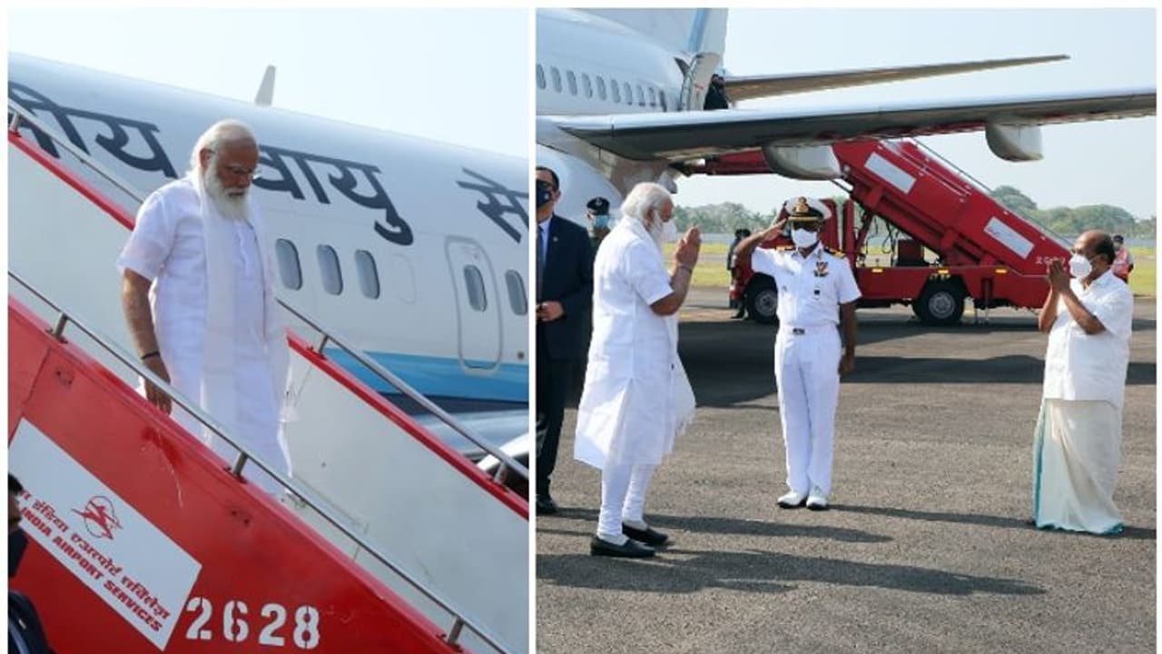 പ്രധാനമന്ത്രി കൊച്ചിയിൽ; ബിപിസിഎൽ പ്ലാന്റ് രാജ്യത്തിന് സമർപ്പിച്ചു, 6100 കോടി രൂപയുടെ പദ്ധതികളും പ്രധാനമന്ത്രി കൊച്ചിയിൽ; ബിപിസിഎൽ പ്ലാന്റ് രാജ്യത്തിന് സമർപ്പിച്ചു, 6100 കോടി രൂപയുടെ പദ്ധതികളും