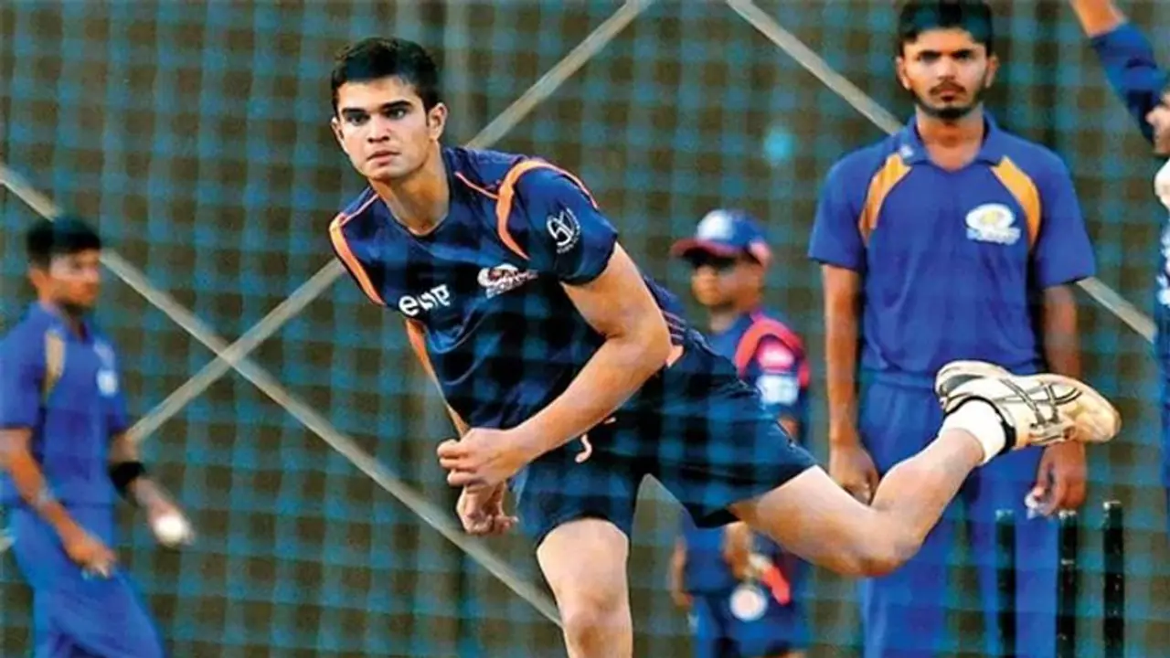 IPL 2022: வலைப்பயிற்சியில் ஸ்டம்ப்புகளை கழட்டி எறியும் அர்ஜுன் டெண்டுல்கர்..! வைரல் வீடியோ IPL 2022: வலைப்பயிற்சியில் ஸ்டம்ப்புகளை கழட்டி எறியும் அர்ஜுன் டெண்டுல்கர்..! வைரல் வீடியோ