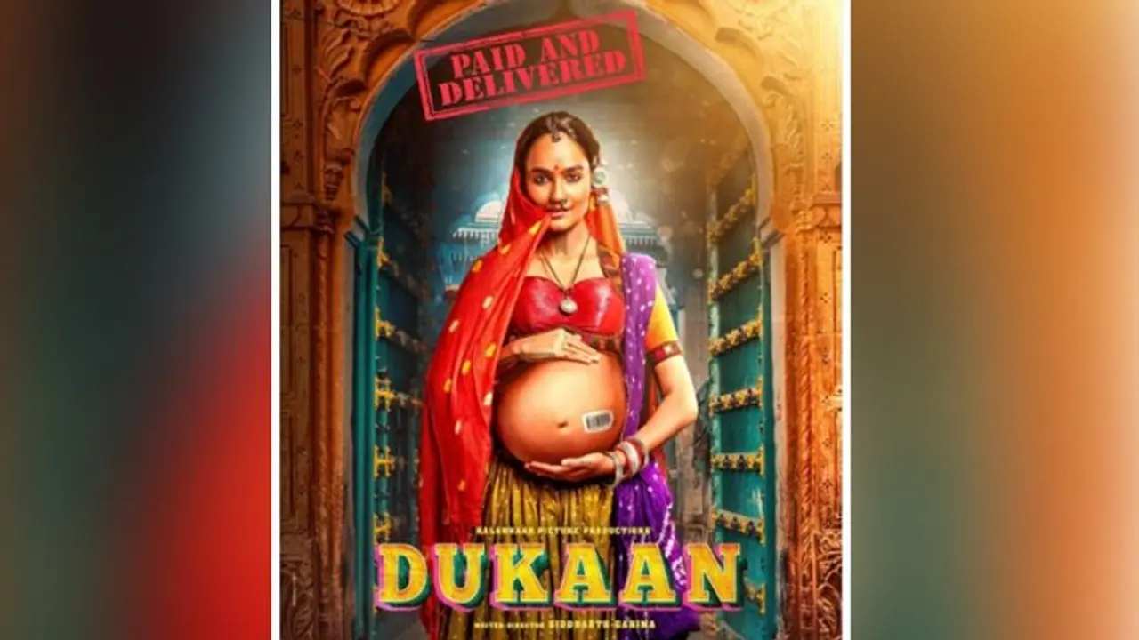Film on desi surrogacy 'Dukaan' by screenwriter duo Siddharth Garima's poster out