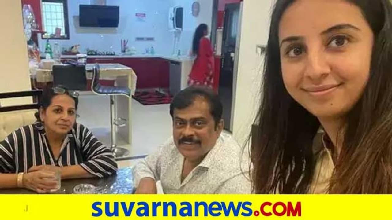 ಸಂಜನಾ ಗಲ್ರಾನಿ ನಿವಾಸಕ್ಕೆ ಕೆ.ಮಂಜು ಭೇಟಿ; ಆರೋಗ್ಯಕ್ಕೆ ಹಾರೈಸಿದ ಅಣ್ಣ!