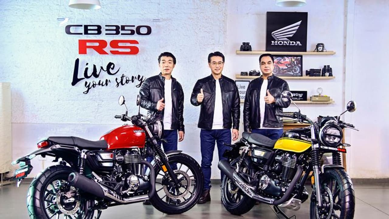 ಭಾರತದಲ್ಲಿ ಹೊಂಡಾ CB350RS ಬೈಕ್ ಬಿಡುಗಡೆ; ಬೆಲೆ 1.96 ಲಕ್ಷ ರೂ! ಭಾರತದಲ್ಲಿ ಹೊಂಡಾ CB350RS ಬೈಕ್ ಬಿಡುಗಡೆ; ಬೆಲೆ 1.96 ಲಕ್ಷ ರೂ!