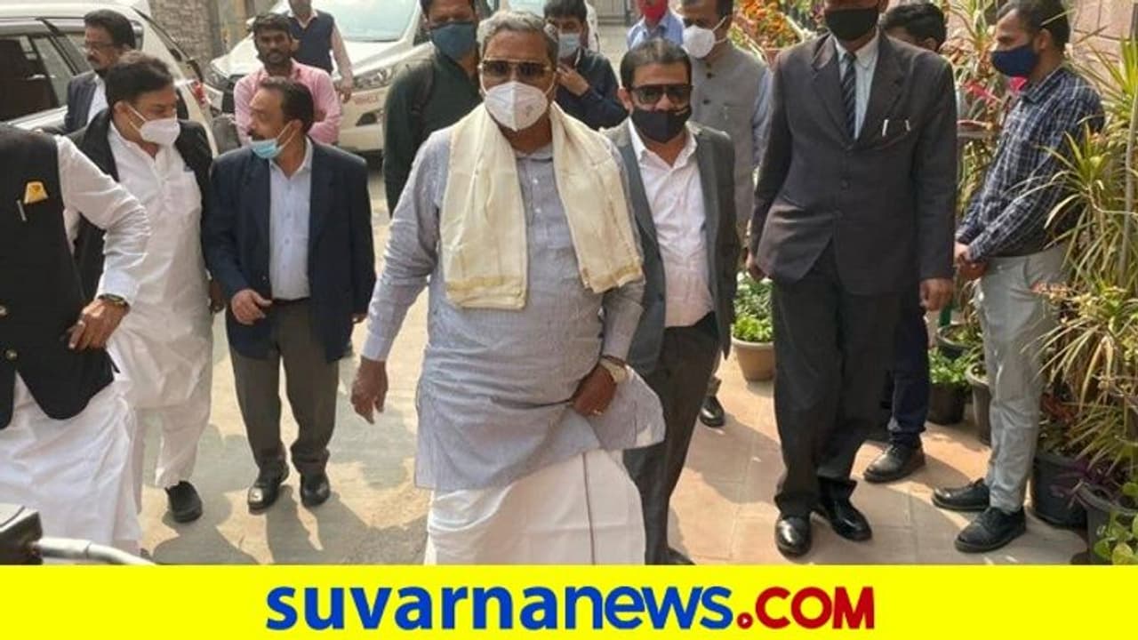 ಕಾಂಗ್ರೆಸ್‌ನಲ್ಲಿ ಅಸಮಾಧಾನ ಸ್ಫೋಟಗೊಂಡಿರುವ ಮಧ್ಯೆ ದಿಲ್ಲಿಯತ್ತ ಸಿದ್ದರಾಮಯ್ಯ