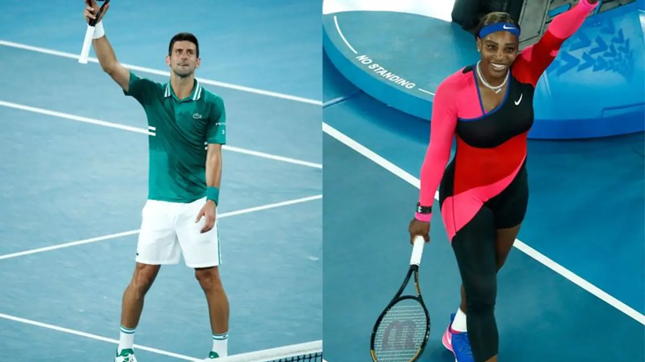 ಆಸ್ಟ್ರೇಲಿಯನ್ ಓಪನ್: ಸೆಮೀಸ್ಗೇರಿದ ಜೋಕೋವಿಚ್, ಸೆರೆನಾ ವಿಲಿಯಮ್ಸ್ ಆಸ್ಟ್ರೇಲಿಯನ್ ಓಪನ್: ಸೆಮೀಸ್ಗೇರಿದ ಜೋಕೋವಿಚ್, ಸೆರೆನಾ ವಿಲಿಯಮ್ಸ್