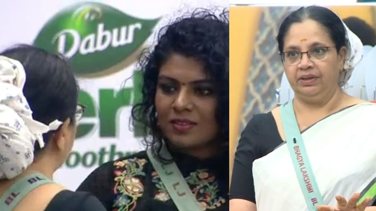 'ഇങ്ങനെയുള്ള വാക്കുകൾ ഒഴിവാക്കൂ'; ലക്ഷ്മിയ്ക്ക് താക്കീതുമായി ഭാഗ്യലക്ഷ്മി ! 'ഇങ്ങനെയുള്ള വാക്കുകൾ ഒഴിവാക്കൂ'; ലക്ഷ്മിയ്ക്ക് താക്കീതുമായി ഭാഗ്യലക്ഷ്മി !