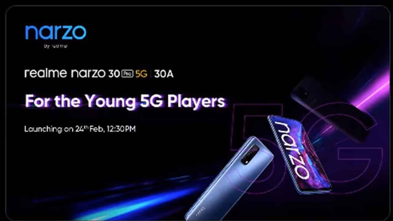 Realme Narzo 30 series to launch in India: Here's what you need to know Realme Narzo 30 series to launch in India: Here's what you need to know