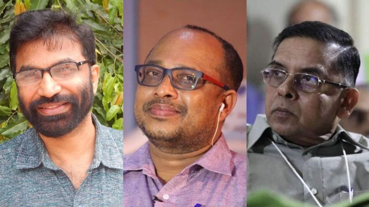 പി.എം.മനോജും പുത്തലത്ത് ദിനേശനുമടക്കം ഏഴ് പേരെ മുഖ്യമന്ത്രിയുടെ സ്റ്റാഫിൽ ഉൾപ്പെടുത്തി ഉത്തരവിറങ്ങി പി.എം.മനോജും പുത്തലത്ത് ദിനേശനുമടക്കം ഏഴ് പേരെ മുഖ്യമന്ത്രിയുടെ സ്റ്റാഫിൽ ഉൾപ്പെടുത്തി ഉത്തരവിറങ്ങി