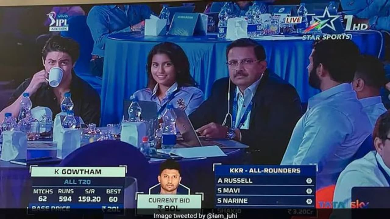 ఐపీఎల్ స్పెషల్ ఎట్రాక్షన్.. షారూక్ కొడుకు, జూహీ కూతురు ఐపీఎల్ స్పెషల్ ఎట్రాక్షన్.. షారూక్ కొడుకు, జూహీ కూతురు