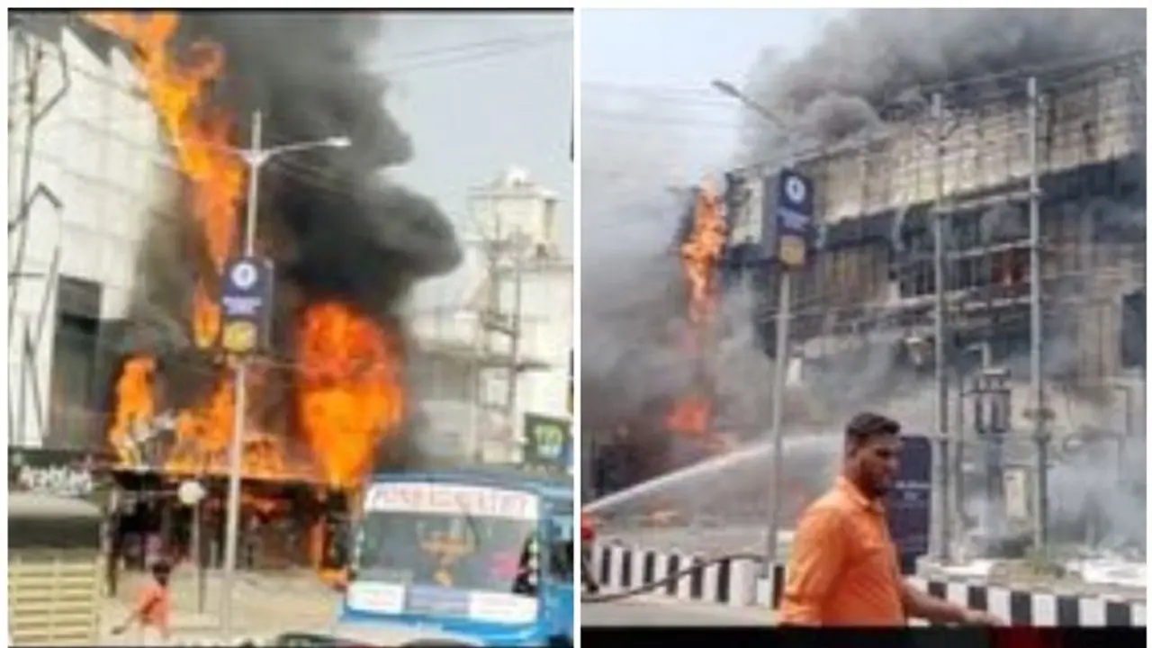 പാലക്കാട് നഗരത്തിൽ വൻ തീപിടുത്തം; രണ്ട് ഹോട്ടലുകള് പൂർണമായി കത്തിനശിച്ചു, ഒഴിവായത് വൻ ദുരന്തം പാലക്കാട് നഗരത്തിൽ വൻ തീപിടുത്തം; രണ്ട് ഹോട്ടലുകള് പൂർണമായി കത്തിനശിച്ചു, ഒഴിവായത് വൻ ദുരന്തം