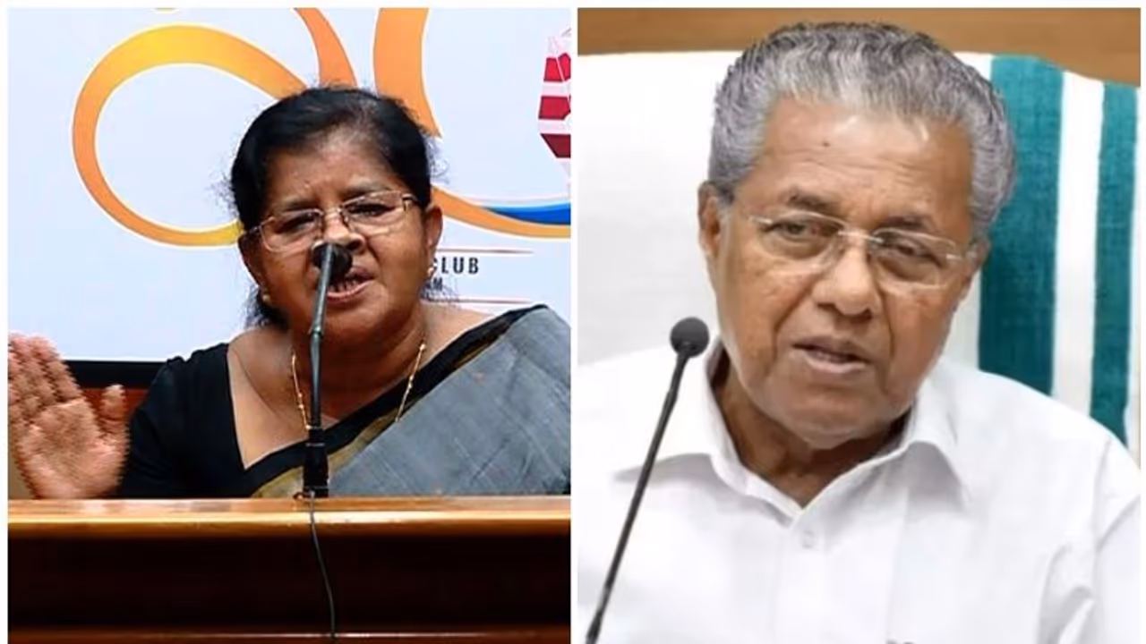 ഇഎംസിസി വിവാദം; 'അനാവശ്യ ആരോപണം കേള്ക്കേണ്ടി വന്നു', മുഖ്യമന്ത്രിയെ അതൃപ്തി അറിയിച്ച് മേഴ്സിക്കുട്ടിയമ്മ ഇഎംസിസി വിവാദം; 'അനാവശ്യ ആരോപണം കേള്ക്കേണ്ടി വന്നു', മുഖ്യമന്ത്രിയെ അതൃപ്തി അറിയിച്ച് മേഴ്സിക്കുട്ടിയമ്മ