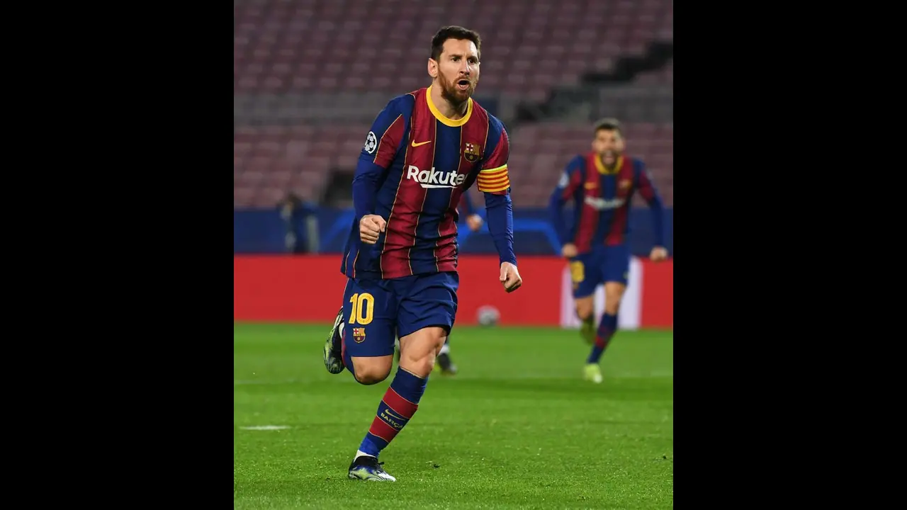 സ്പാനിഷ് ലീഗിൽ തുടർച്ചയായ അഞ്ചാം തവണയും സുവർണപാദുകം ഉറപ്പിച്ച് മെസ്സി സ്പാനിഷ് ലീഗിൽ തുടർച്ചയായ അഞ്ചാം തവണയും സുവർണപാദുകം ഉറപ്പിച്ച് മെസ്സി