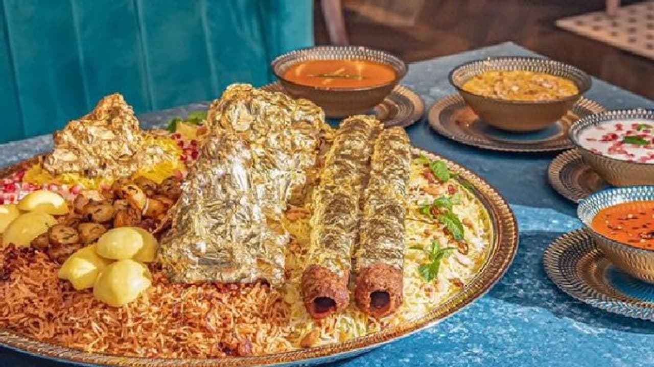 'സ്വര്‍ണ്ണം കൊണ്ടൊരു ബിരിയാണി'; പ്ലേറ്റ് ഒന്നിന് വിലയെത്രയെന്ന് അറിയാമോ?