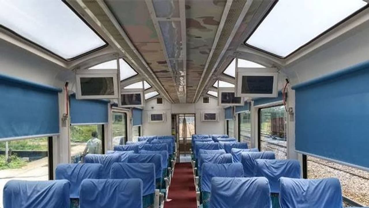 Expensive Rate: ವಿಸ್ಟಾಡೋಮ್ ಬೋಗಿಯಲ್ಲಿ 80% ಸೀಟು ಖಾಲಿ! Expensive Rate: ವಿಸ್ಟಾಡೋಮ್ ಬೋಗಿಯಲ್ಲಿ 80% ಸೀಟು ಖಾಲಿ!