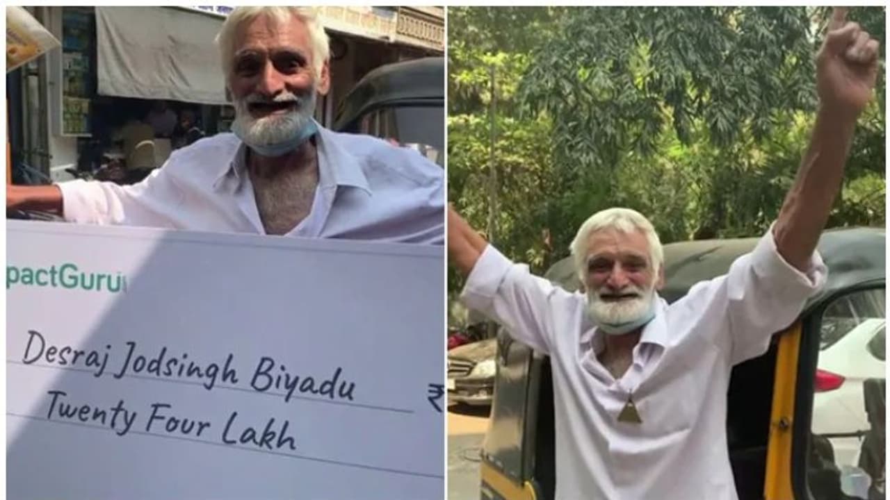 കൊച്ചുമകളെ പഠിപ്പിക്കാൻ വീട് വിറ്റു; ഉണ്ണുന്നതും ഉറങ്ങുന്നതും ഓട്ടോറിക്ഷയിൽ; ദേശ്രാജിന് 24 ലക്ഷം സഹായം കൊച്ചുമകളെ പഠിപ്പിക്കാൻ വീട് വിറ്റു; ഉണ്ണുന്നതും ഉറങ്ങുന്നതും ഓട്ടോറിക്ഷയിൽ; ദേശ്രാജിന് 24 ലക്ഷം സഹായം