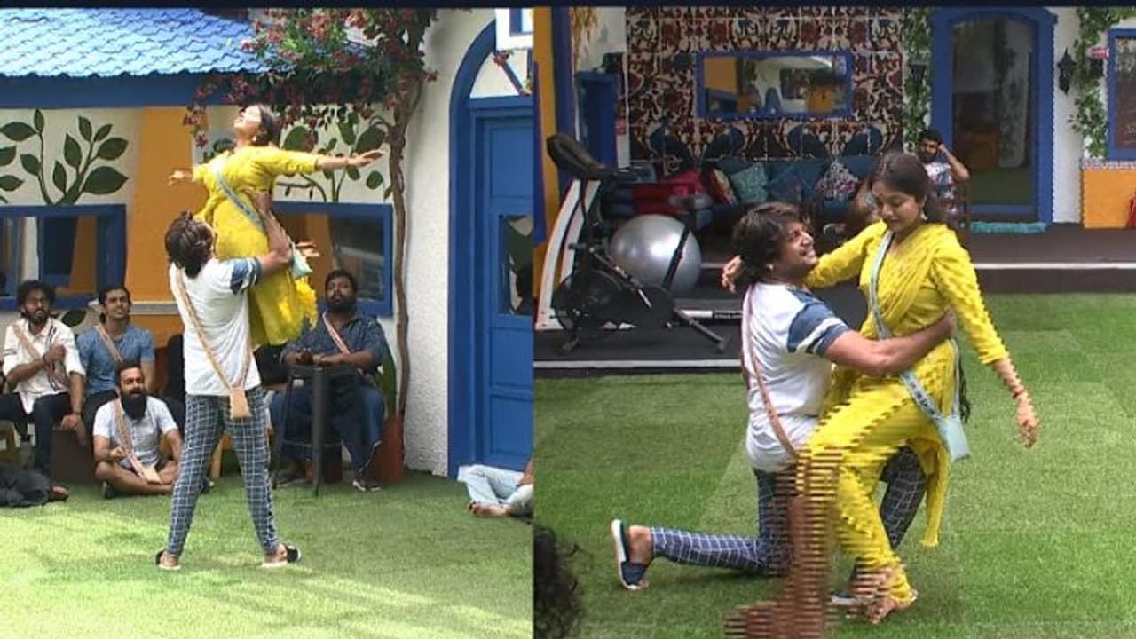 സൂര്യക്കൊപ്പം നൃത്തം ചെയ്ത് ഫിറോസ്; തന്നെയും എടുത്ത് പൊക്കണമെന്ന് സജിന, കാണാക്കാഴ്ചയിൽ രസകരമായ മുഹൂർത്തങ്ങൾ