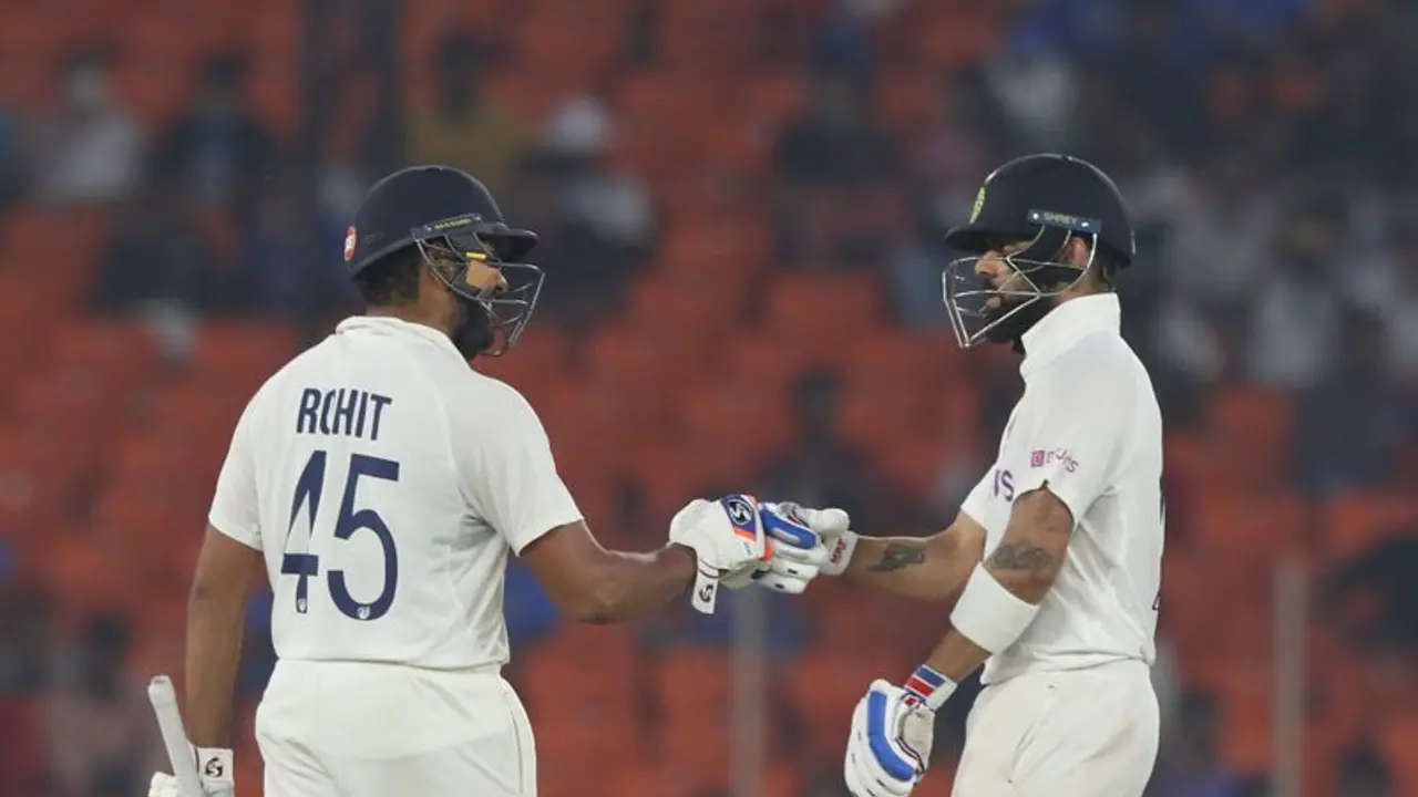 ಪಿಂಕ್ ಬಾಲ್ ಟೆಸ್ಟ್: ಅಕ್ಸರ್ ಸ್ಪಿನ್ ಮೋಡಿ , ರೋಹಿತ್ ಅರ್ಧಶತಕಕ್ಕೆ ತತ್ತರಿಸಿದ ಇಂಗ್ಲೆಂಡ್! ಪಿಂಕ್ ಬಾಲ್ ಟೆಸ್ಟ್: ಅಕ್ಸರ್ ಸ್ಪಿನ್ ಮೋಡಿ , ರೋಹಿತ್ ಅರ್ಧಶತಕಕ್ಕೆ ತತ್ತರಿಸಿದ ಇಂಗ್ಲೆಂಡ್!