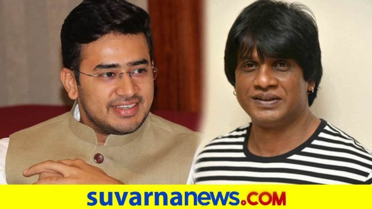 'ಸಲಗ' ಚಿತ್ರ ನೋಡುವ ಇಂಗಿತ ವ್ಯಕ್ತಪಡಿಸಿದ ತೇಜಸ್ವಿ ಸೂರ್ಯ; ದುನಿಯಾ ವಿಜಿ ಮನೆಗೆ ಭೇಟಿ ನೀಡಿದ ಸಂಸದ! 'ಸಲಗ' ಚಿತ್ರ ನೋಡುವ ಇಂಗಿತ ವ್ಯಕ್ತಪಡಿಸಿದ ತೇಜಸ್ವಿ ಸೂರ್ಯ; ದುನಿಯಾ ವಿಜಿ ಮನೆಗೆ ಭೇಟಿ ನೀಡಿದ ಸಂಸದ!