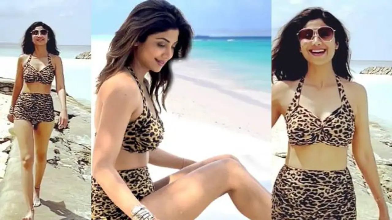 ബിക്കിനിയില് 'പുളളിപ്പുലി'; പ്രിയപ്പെട്ട ബീച്ചില് അവധിക്കാലം ആഘോഷിച്ച് ശില്പ ഷെട്ടി ബിക്കിനിയില് 'പുളളിപ്പുലി'; പ്രിയപ്പെട്ട ബീച്ചില് അവധിക്കാലം ആഘോഷിച്ച് ശില്പ ഷെട്ടി