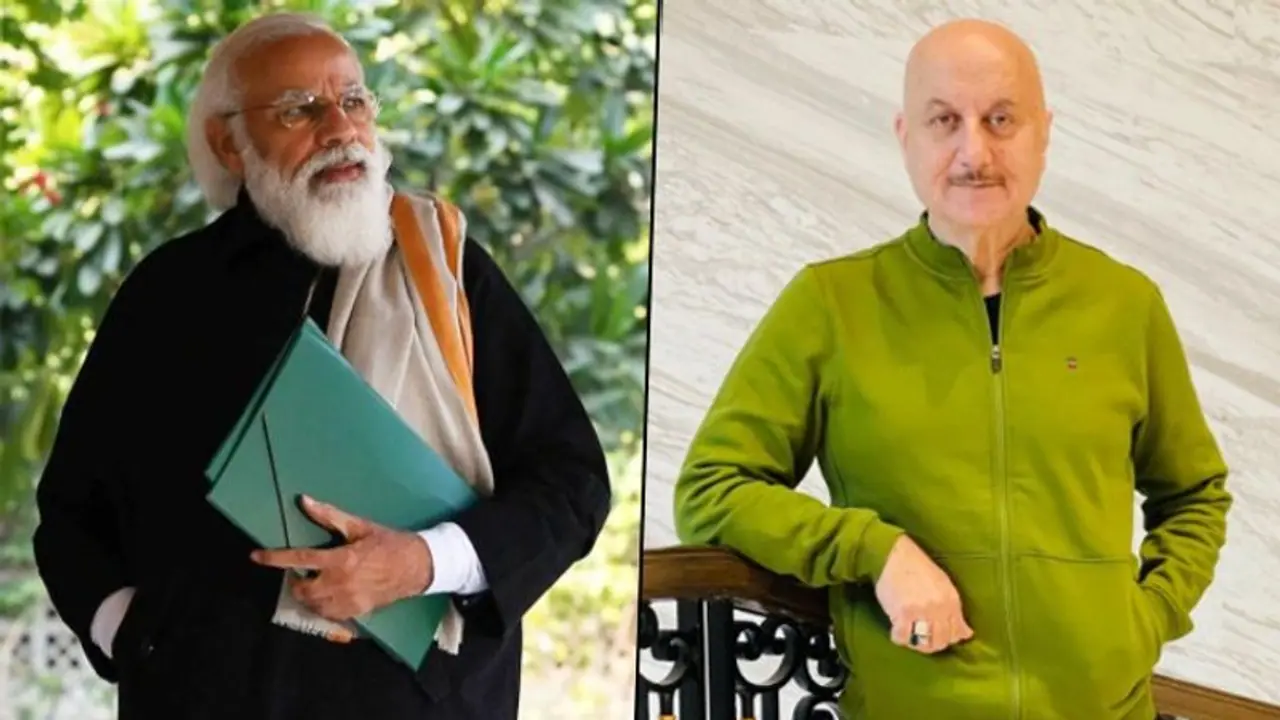 Anupam Kher receives heartwarming letter from PM Narendra Modi; here's how actor expressed his gratitude Anupam Kher receives heartwarming letter from PM Narendra Modi; here's how actor expressed his gratitude