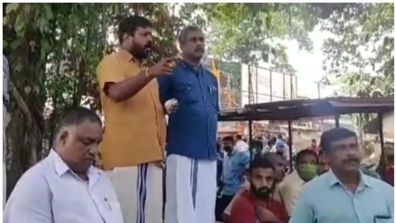 പ്രകോപന പ്രസംഗം; ഹിന്ദു ഐക്യവേദി ആലപ്പുഴ ജില്ലാ ജനറൽ സെക്രട്ടറി അറസ്റ്റിൽ