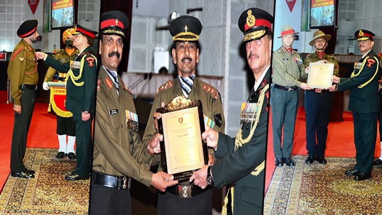 Northern Commander awards gallantry medals