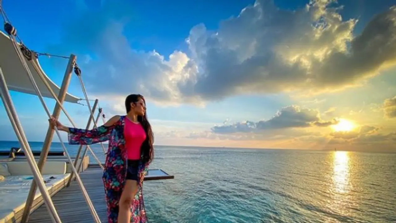 Yuzvendra Chahal's wife Dhanashree Verma shares cool video from her Maldives vacation Yuzvendra Chahal's wife Dhanashree Verma shares cool video from her Maldives vacation