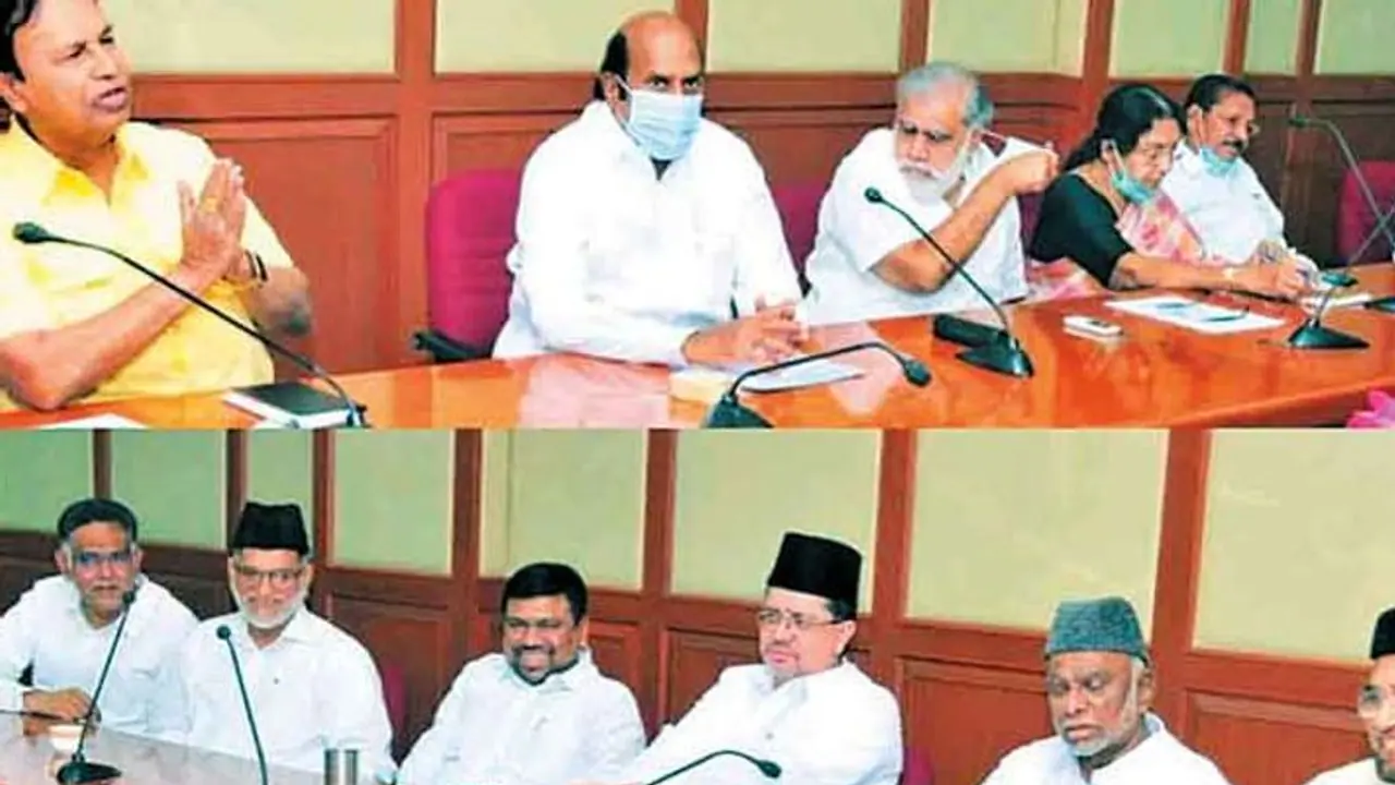 நாடாளுமன்ற தேர்தல்.! தொகுதி பங்கீட்டை முதல் ஆளாக தொடங்கிய திமுக ஐயூஎம்எல் கட்சியுடன் ஆலோசனை நாடாளுமன்ற தேர்தல்.! தொகுதி பங்கீட்டை முதல் ஆளாக தொடங்கிய திமுக ஐயூஎம்எல் கட்சியுடன் ஆலோசனை