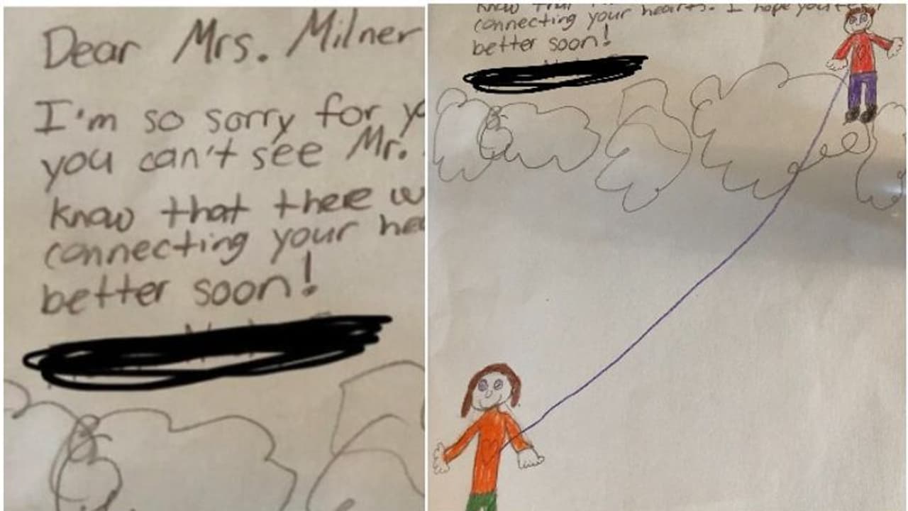 ഭർത്താവിനെ നഷ്ടപ്പെട്ട അധ്യാപികയ്ക്ക് മനസ്സുനിറയുന്ന കത്തുമായി കുഞ്ഞ് വിദ്യാർത്ഥി