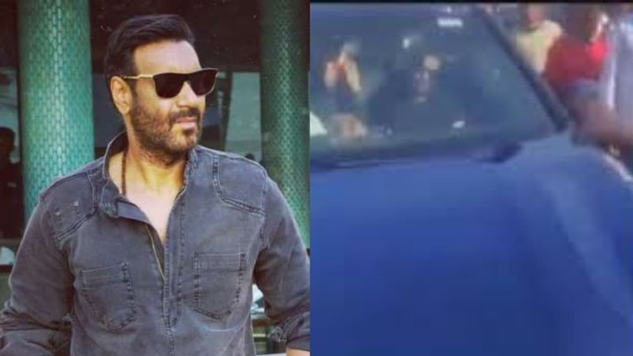 నడి రోడ్డుపై అజయ్ దేవగన్ కి చేదు అనుభవం