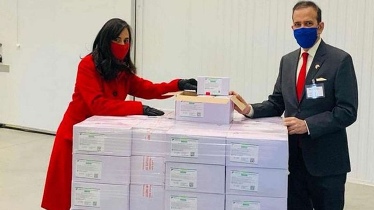 Canada receives first batch of Made in India Covid 19 vaccines